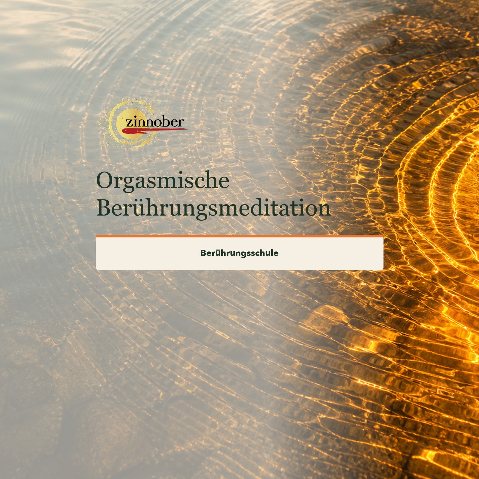 Orgasmische Berührungsmeditation